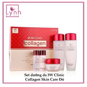 Bộ mỹ phẩm dưỡng trắng, trị nám, tàn nhang Collagen White 3W Clinic