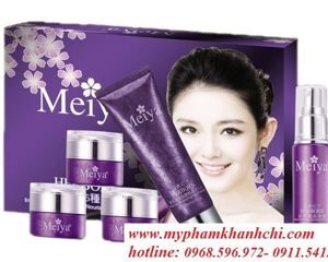 Bộ mỹ phẩm trị nám dưỡng trắng da Meiya 5 in 1