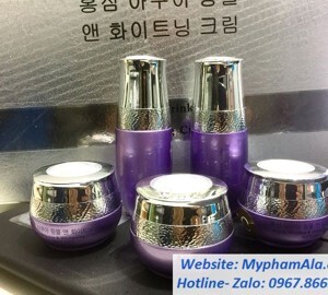 Bộ mỹ phẩm trị nám, tàn nhang chống nhăn, lão hóa Aqua Wrinkle