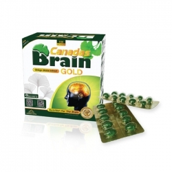 Bổ não Canadas Brain Gold hộp 100 viên