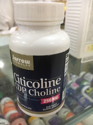 Bổ não, hồi phục chức năng Citicoline Cdp Choline Jarrow Formulas 250mg 60 viên