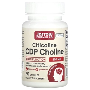 Bổ não, hồi phục chức năng Citicoline Cdp Choline Jarrow Formulas 250mg 60 viên