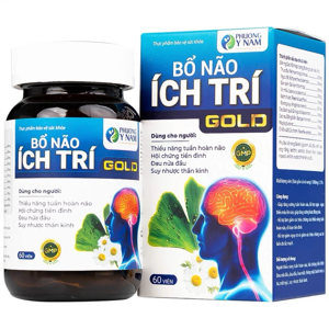 Bổ não ích trí Gold Tất Thành hộp 60 viên