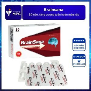 Bổ não tăng cường tuần hoàn máu não Brainsana