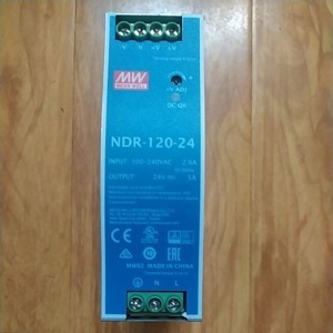 Bộ nguồn Meanwell Dinrail EDR-120-24 5A