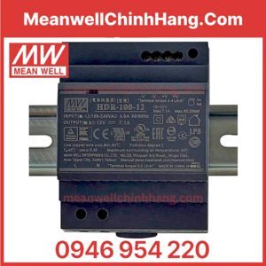 Bộ nguồn Meanwell HDR-100-12 (100W/12V/7.1A)