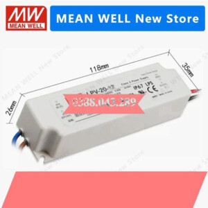 Bộ nguồn Meanwell LPV-20-12 (12V/20W/1.67A)