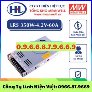 Bộ nguồn Meanwell LRS-350-4.2 (350W/4V/60A)