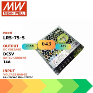 Bộ nguồn Meanwell LRS-75-5 (75W/5V/14A)