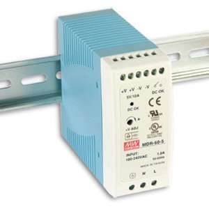 Bộ nguồn Meanwell MDR-60-5 (60W/5V/10A)