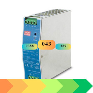 Bộ nguồn Meanwell NDR-120-12 (120W/12V/10A)