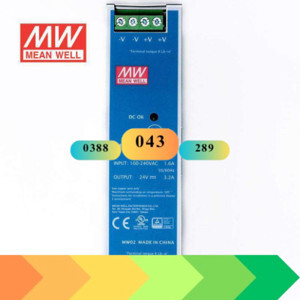 Bộ nguồn Meanwell NDR-75-24 (75W/24V/3.2A)