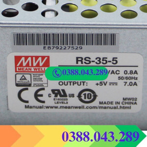 Bộ nguồn Meanwell RS-35-12 (35W/12V/3A)