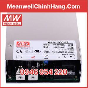 Bộ nguồn Meanwell RSP-2000-12 (2000W/12V/100A)