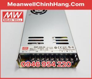 Bộ nguồn Meanwell RSP-320-24 (320W/24V/13.4A)