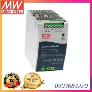 Bộ nguồn Meanwell SDR-240-48 (48V/240W/5A)