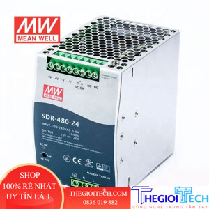 Bộ nguồn Meanwell SDR-480-24 (480W/24V/20A)