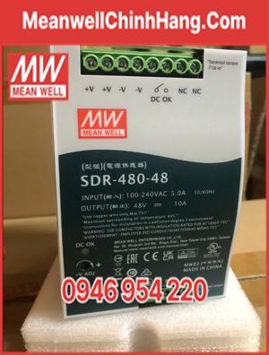 Bộ nguồn Meanwell SDR-480-48 (48V/480W/10A)