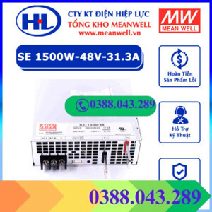 Bộ nguồn Meanwell SE-1500-48 (1500W/48V/31.3A)