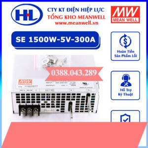 Bộ nguồn Meanwell SE-1500-5 (1500W/5V/300A)