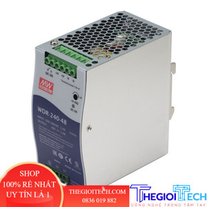 Bộ nguồn Meanwell WDR-240-48 (48V/240W/5A)