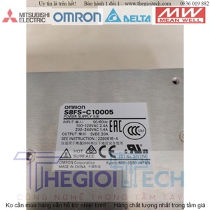 Bộ nguồn Omron S8FS-C10005 20A 5V 100W