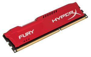 Bộ nhớ trong máy VT Kingston 4G 1600MHZ DDR3 CL10 Dimm HyperX Fury Red,HX316C10FR/4