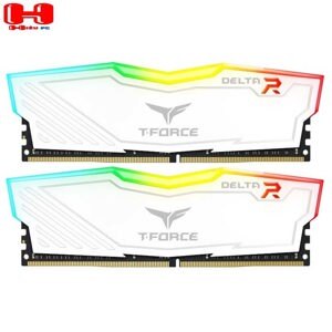 Bộ nhớ trong Ram DDR4 Team 32G/3000 T-Force Delta RGB (2x 16GB) (Đen)