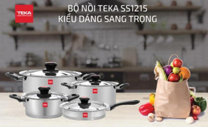 Bộ nồi 4 món Teka SS1215