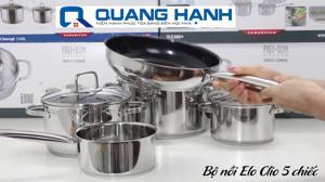 Bộ nồi 5 chiếc inox Elo Clio Plus