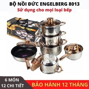 Bộ nồi 5 đáy Engelberg 6 món EB-8013