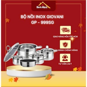 Bộ nồi 9 món Giovani GP-999 SG