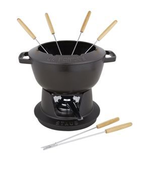 Bộ nồi ăn lẩu STAUB FONDUE SET 10P BLK 20CM