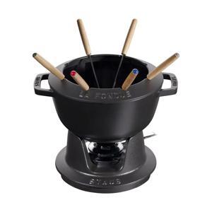 Bộ nồi ăn lẩu STAUB FONDUE SET 10P BLK 20CM