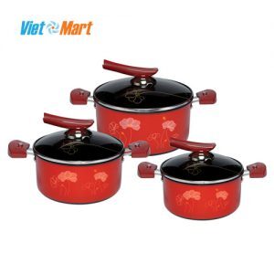 Bộ nồi Anod đáy từ Sunhouse SHG1132 (SHG1131)
