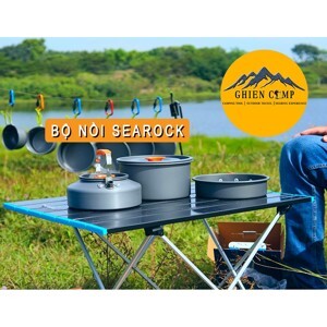 Bộ nồi cắm trại dã ngoại 2-3 người DS308