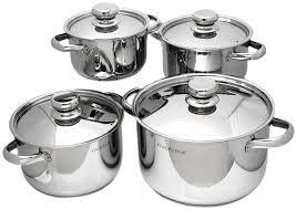 Bộ nồi cao cấp Karat Fivestar Inox 8 món FS08CK