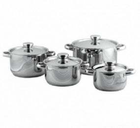 Bộ nồi cao cấp Karat Fivestar Inox 8 món FS08CK