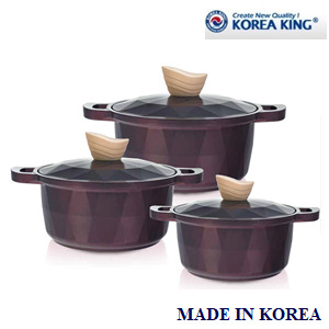 Bộ nồi Ceramic Korea King KDC-6000IHC