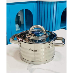 Bộ nồi chảo Arber 5 chiếc inox 304 AN05IVH.