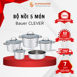 Bộ nồi chảo Bauer Clever