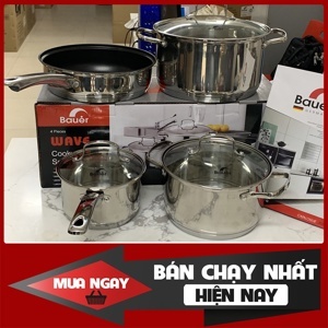 Bộ nồi chảo Bauer Wave