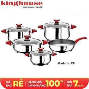 Bộ nồi chào EGG PAN SET inox 5 món O.M.S 1025