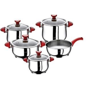 Bộ nồi chào EGG PAN SET inox 5 món O.M.S 1025