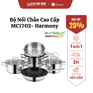Bộ nồi chảo Eurosun MC1702 (MC 1702)