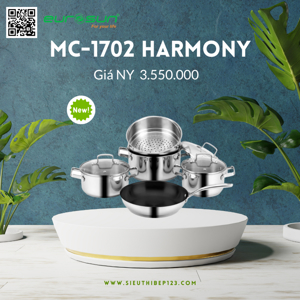 Bộ nồi chảo Eurosun MC1702 (MC 1702)