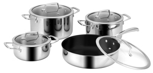 Bộ nồi chảo Eurosun MC1801 Luxury