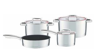 Bộ nồi chảo inox Praha EL-8668