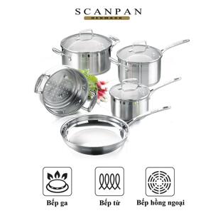 Bộ nồi chảo inox từ Scanpan Impact 5 chiếc 71080000