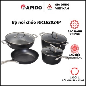 Bộ nồi chảo Rapido RK162024P